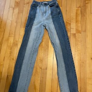 Pacsun two toned boyfriend jeans size 24